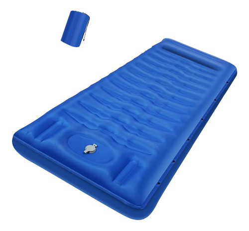 Colchon Inflable Individual Cama Inflable Acampar Colchoneta