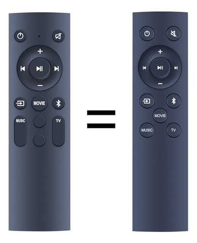 Pack: Control Remoto Para Soundbar Tcl Alto 6 Ts6100/ts6110