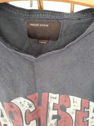 Imagen 3 de 4 de Remera Inside Denim Talle L, Hombre