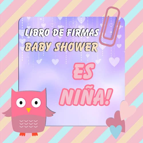 Libro De Firmas Baby Shower Es Niña!: Baby Shower Niña | Lib