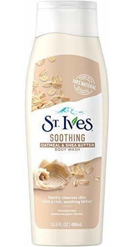 Gel Para Baño Y Ducha - St. Ives Body Wash - Avena Y Manteca