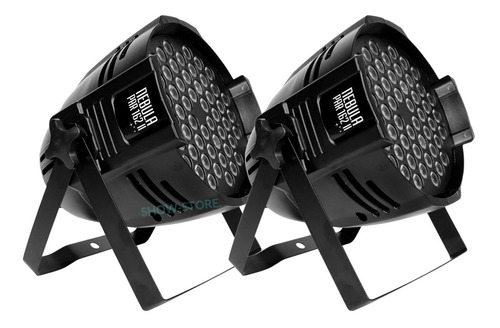 Tecshow Nebula Par 162 Ii Rgb 54 Led 3w 22° Dmx Tacho X 2uni