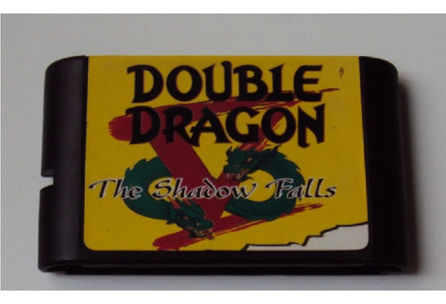 Double Dragon V - The Shadow Fall Para Mega Drive #2 (Usado)