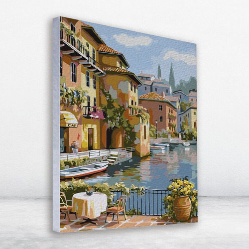 Paint By Number Lunch In Venice 40x50 Cm Maka