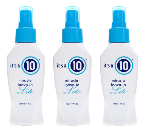 It's A 10 Haircare Miracle Leave-in Lite 4 Onzas Líquidas .