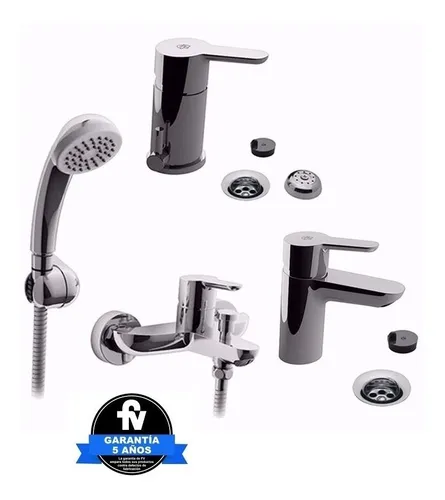 Grifería completa para baño fv sale
