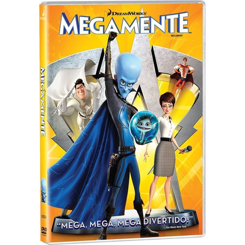 Megamente Dvd Original Novo Lacrado