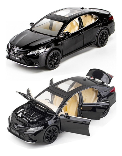 Toyota Camry 1/24 Miniatura Metal Coche Con Luz Y Sonido