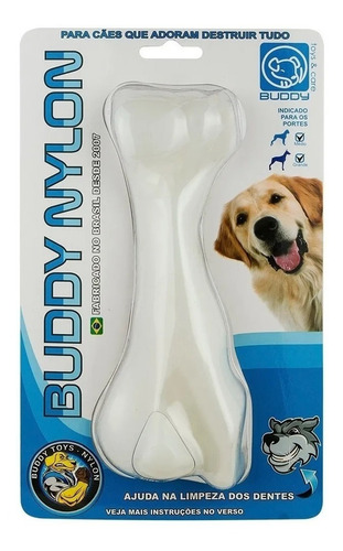 Imagem 1 de 4 de Brinquedo Mordedor Resistente Nylon Ossão Buddy Toys