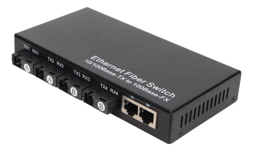 Ethernet Fast Optical 6 Puertos 10 100mbps Rx1550 Tx1310nm L