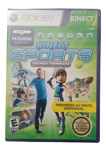 Kinect Sport Segunda Temporada Xbox 360 Kinect Nuevo Fisico