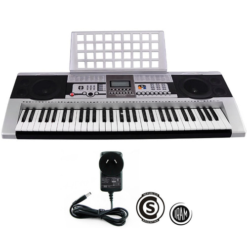 Organo Piano Musical  Gadnic Teclado Display Led 61 Teclas