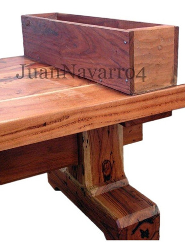 Imagen 5 de 6 de Jardinera Macetero De Madera De Quebracho