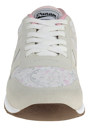 Tenis Dama Panam 107080580 Simipiel Beige