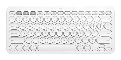 Teclado Bluetooth Logitech K380 Blanco Fact A-b