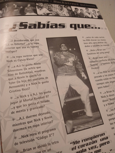 Backstreet Boys Un Sueño Americano 48 Pag - ' 1998 (Usado)