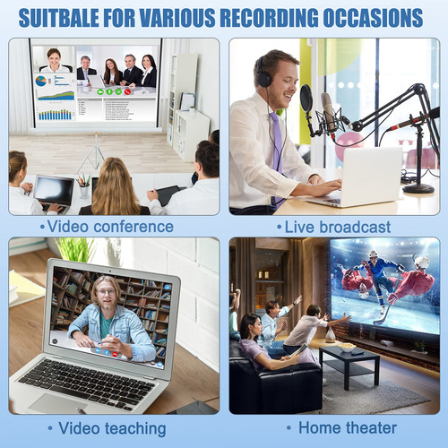 Audio/video Capture Card, Usb3.0 Hdmi To Usb C, 4k 1080p