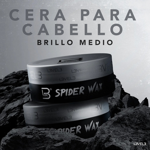 Cera Para Cabello Spider Wax Level 3 Alta Fijación 150 Ml