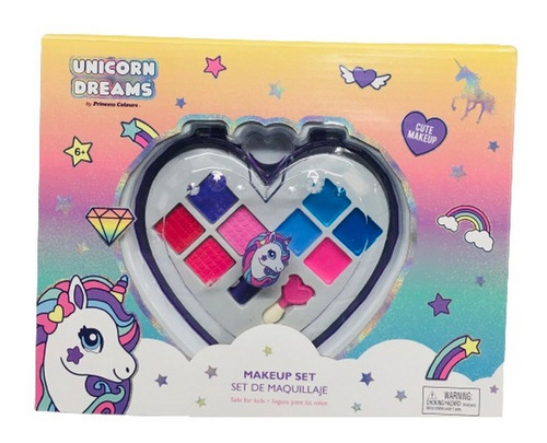 Unicorn Set Maquillaje Corazon Cosmetico Ar1 Ud5665 Ellobo