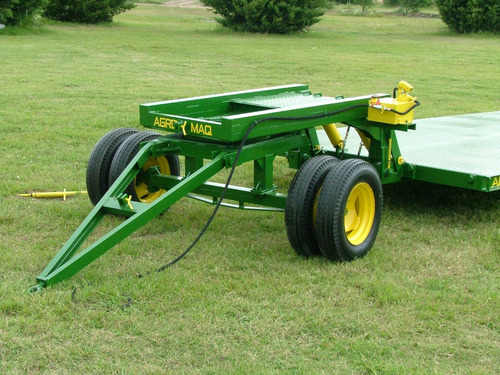 Tráiler Carretón Hidráulico - Para Transporte Y Uso Rural