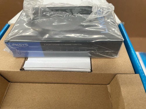 Switch Linksys Se3005 Gigabit De 5 Puertos (Usado)