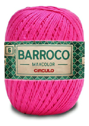 Barbante Barroco Maxcolor 6 Fios 200gr Linha Crochê Colorida Cor Tutti Frutti-6156