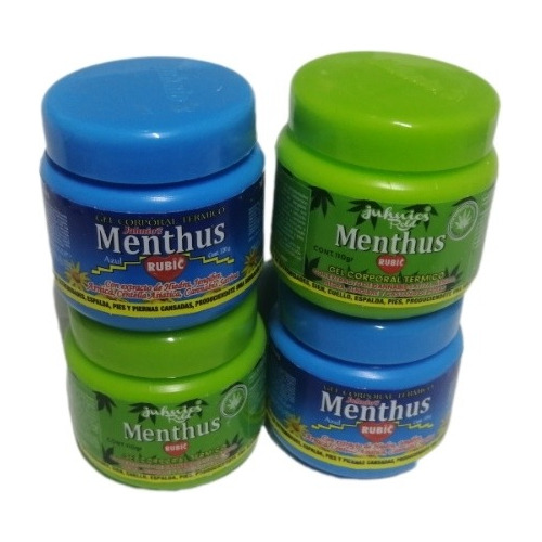 Gel Corporal Térmico Menthus -pack 4 Unidades