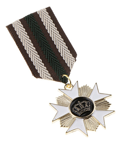 2 Peças De Tecido Medalha Pingente Emblema Homens Mulheres