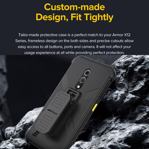 C Funda Trasera Con Clip Para Ulefone Armor 21