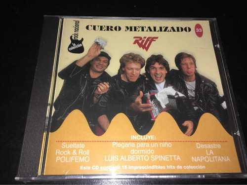 Riff Cuero Metalizado Cd Nuevo Cerrado 