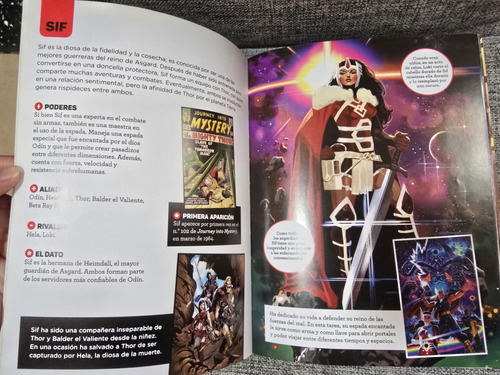 Libro Guía De Personajes Marvel S - Z Puzzle 300p Spiderman