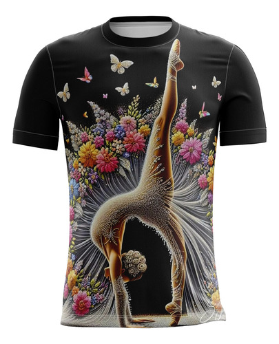 Camisa Bailarina Balé Clássico Arte Da Dança 3