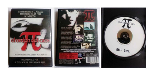 Dvd Pi, El Orden Del Caos Pi Fe En El Caos Darren Aronofsky (Usado)