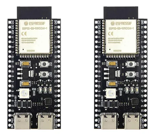 comprar 2 Placas De Desarrollo Esp32 Esp32-s3 Wifi+ Iot Dual -c Core