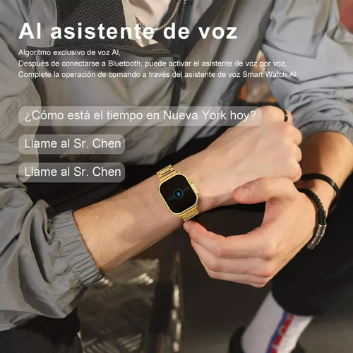 2x Smartwatches 2.09 C9 Ultra Bluetooth Relojes Mayoreo