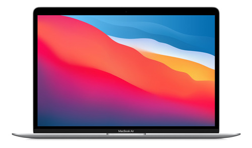 Imagen 1 de 3 de MacBook Air M1 2020 plata 13.3", Apple M1  8GB de RAM 256GB SSD, Apple GPU 2560x1600px macOS