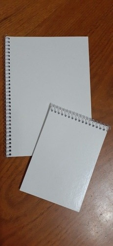 Anotador Cuaderno Para Sublimar Sublimable 7x10 Liso X20