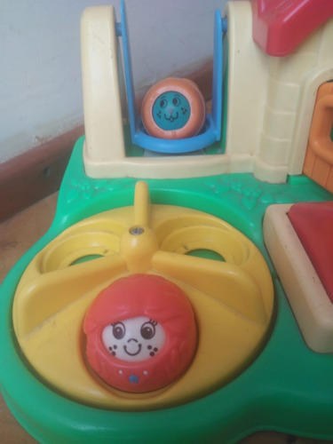 Isla De Juegos Y 3 Personajes Bolitas Fisher Price (Usado)