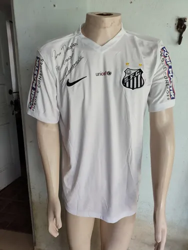 Camisa Santos Nike 2015/16 Assinada Futebol Antigo | Parcelamento