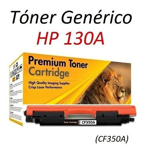 Pack 4 Toner Generico Tigre 130a Cf350a Cf351a Cf352a Cf353a