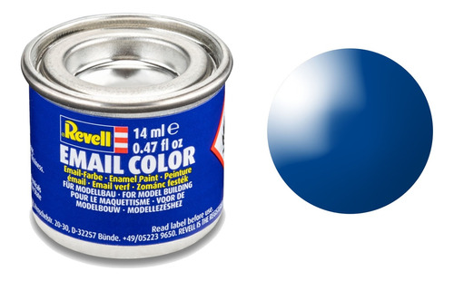 Pintura Revell Enamel Brillante Color 321 52 Azul Blue