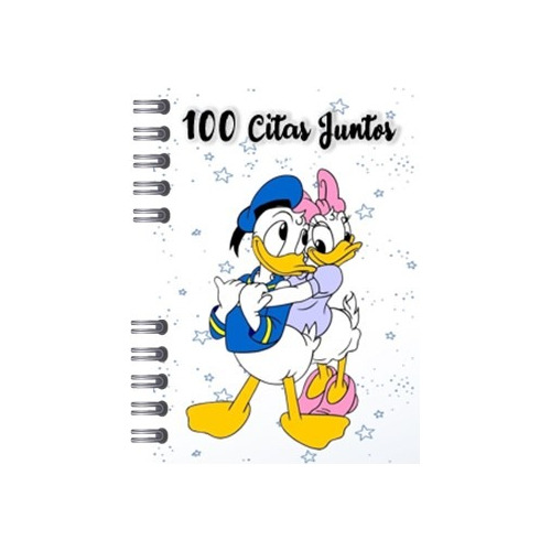 Libro 100 Citas Pato Donald - Daisy + Lápiz De Regalo