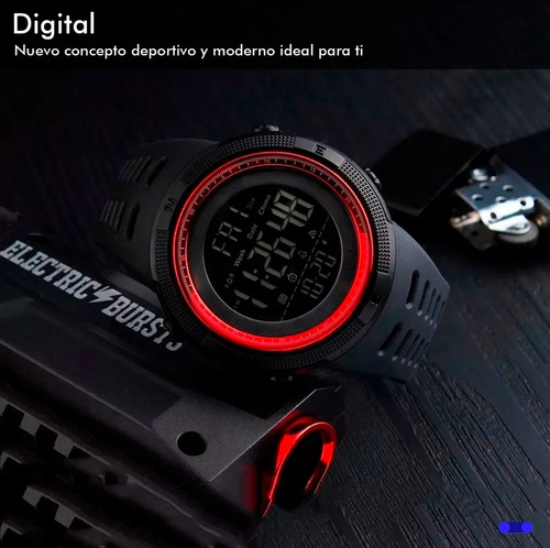 Reloj 1251 Deportivo Resistente Al Agua Digital