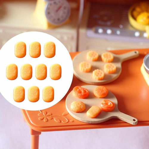 3 Accesorios De Casa De Muñecas En Miniatura Mini Comida