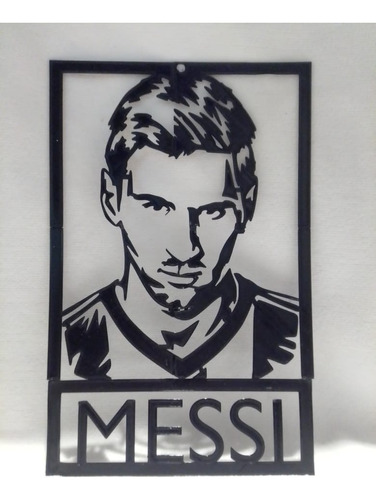 Cuadro Messi Impresion 3d