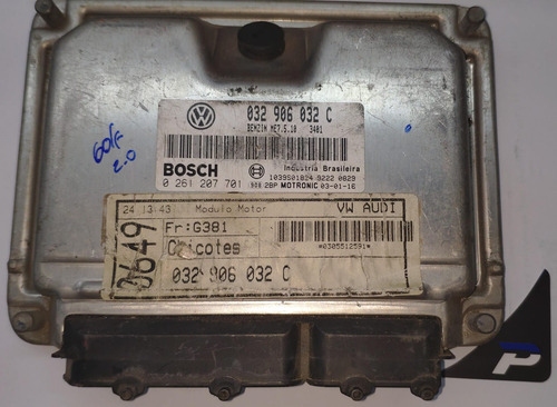 Modulo De Injeção Golf Polo 1.6 0261207701 (Usado)