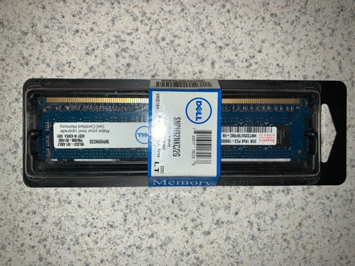 Imagen 1 de 4 de Memoria Para Sistemas Dell 2gb Pc3-10600e-9 1rx8 240p