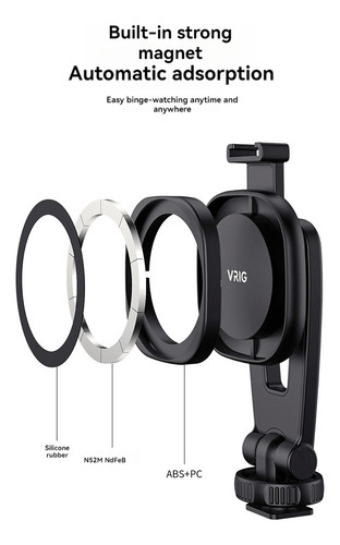 Mxg-sjpj Vrig -03 Mg03, Adaptador Magnético Para Trípode,