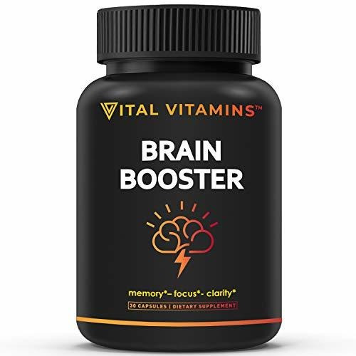 Brain Supplement Nootropics Booster - Enhance Focus, Boost 