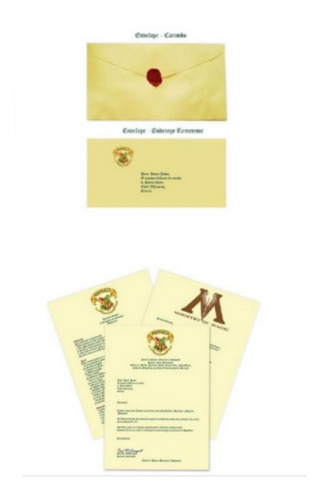 Imagem 7 de 8 de A Varinha Escolhe O Bruxo - Varinha Com Cristal Com Carta
